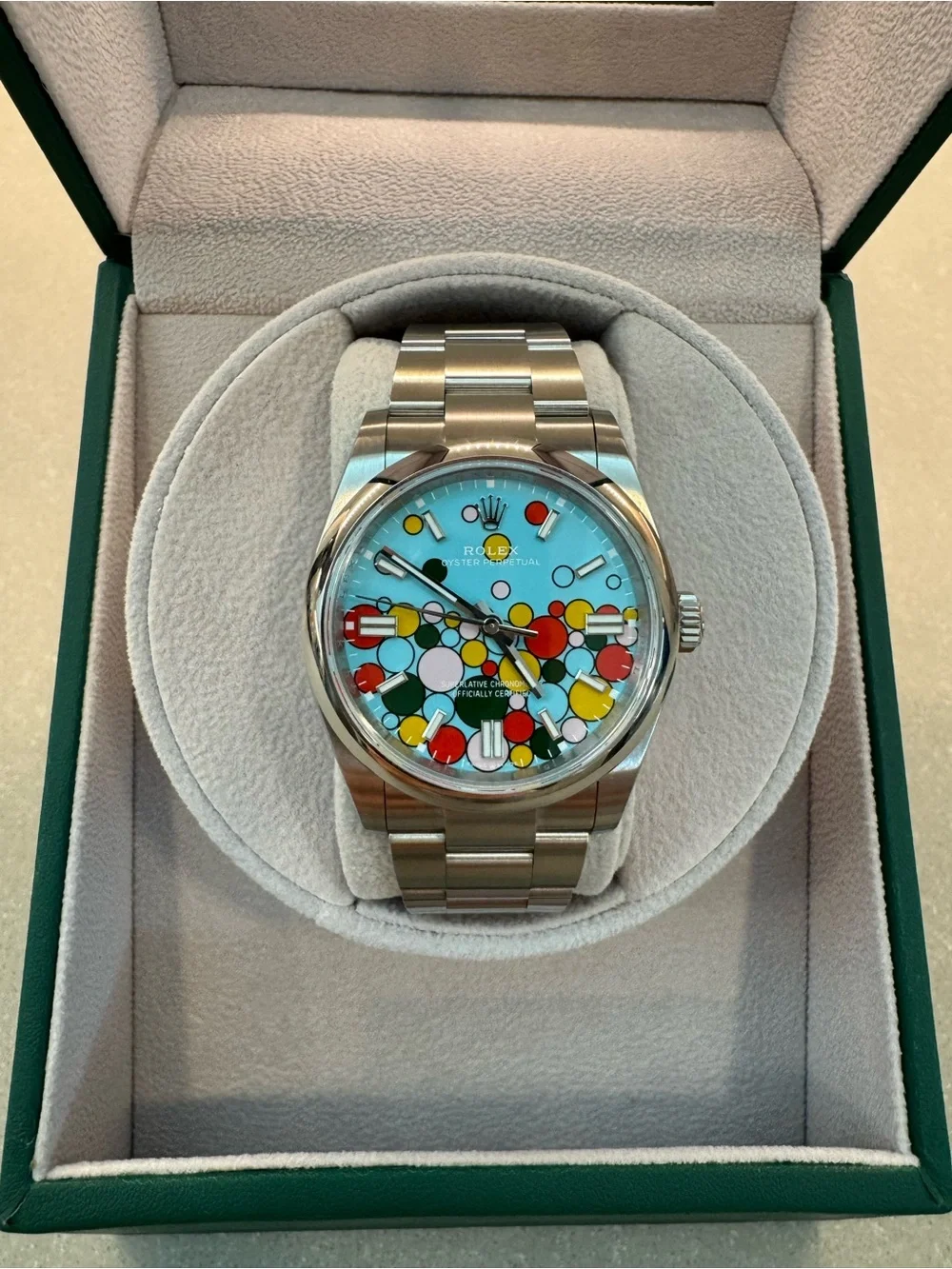 Rolex Oyster Perpetual 36mm Celebration Dial 2024 - Watch Only + Extra Link